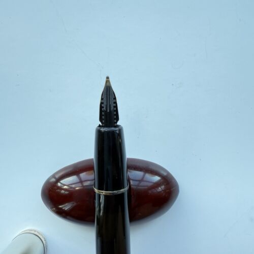 Montblanc 642N Fountain Pen Stainless Steel, 1950s, Excellent Condition