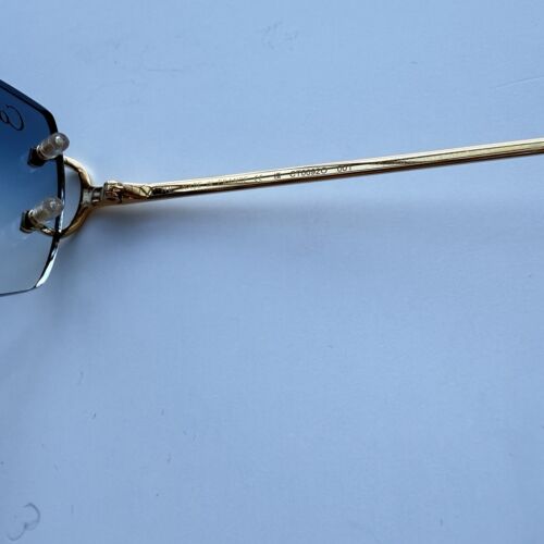 Cartier Sunglasses Signature C Big C New Model Factory Lenses Blue- Brand New