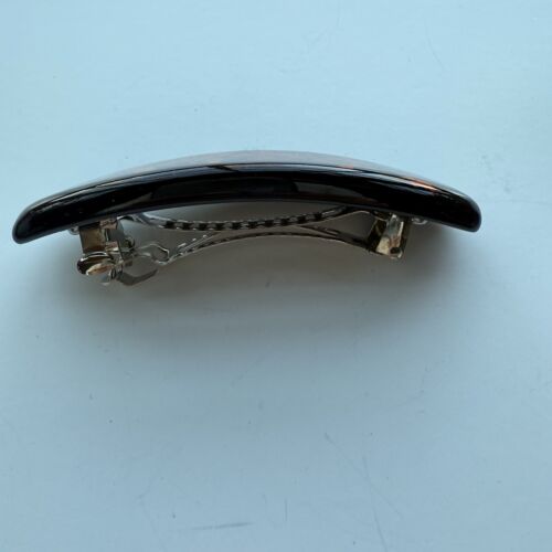 Urushi 24K Gold Flake Hair Barrette, Made In Japan