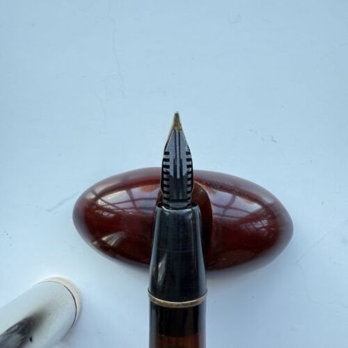 Montblanc 644N Celluloid Fountain Pen 1950s, Ver Good Cond.