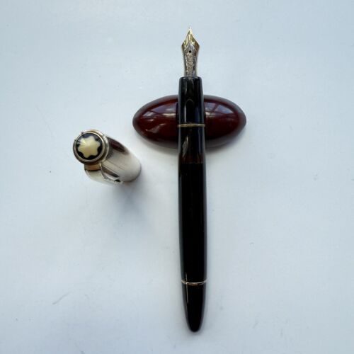 Montblanc 644 Fountain Pen, 14C Broad Nib- Excellent Condition