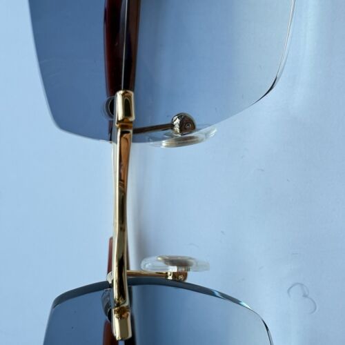 Cartier Sunglasses Signature C Big C New Model Factory Lenses Blue- Brand New