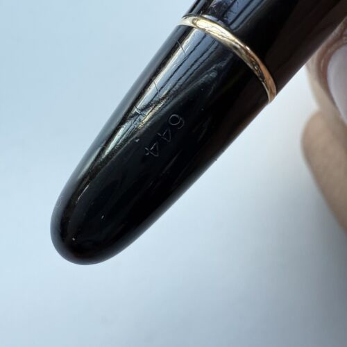 Montblanc 644 Celluloid Fountain Pen 1950s, Near Mint