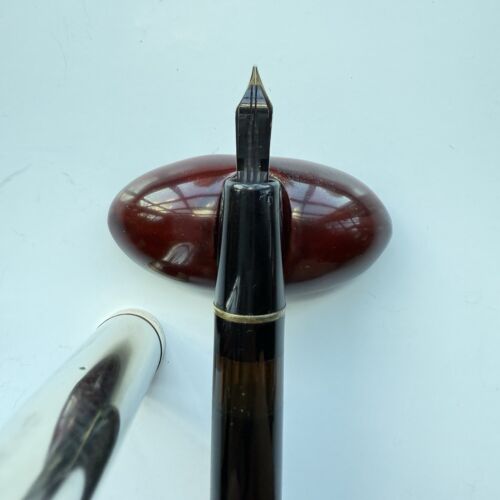 Montblanc 642 Fountain Pen Stainless Steel, 1950s, Excellent Condition