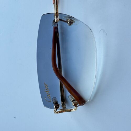 Cartier Sunglasses Signature C Big C New Model Factory Lenses Blue- Brand New