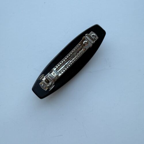 Urushi 24K Gold Flake Hair Barrette, Made In Japan