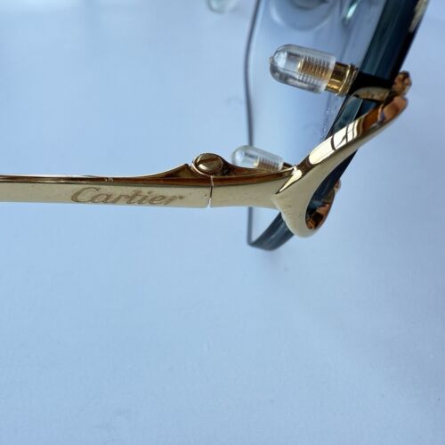 Cartier Sunglasses Signature C Big C New Model Factory Lenses Blue- Brand New
