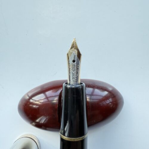 Montblanc 642 Fountain Pen Stainless Steel, 1950s, Excellent Condition