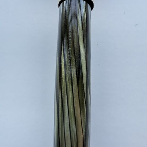 Montblanc 642 Green Striated Celluloid, 1950s, Near Mint Condition