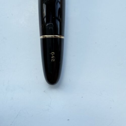Montblanc 642 Fountain Pen Stainless Steel, 1950s, Excellent Condition