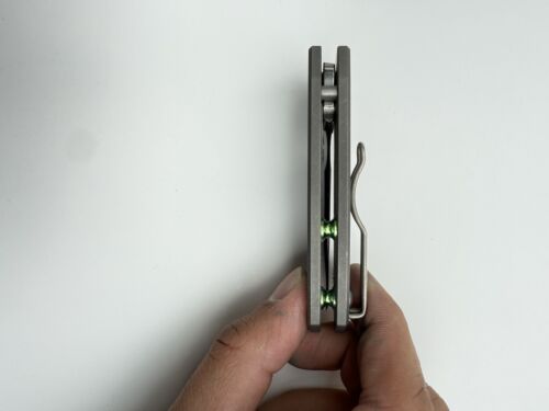 Spyderco Knives Techno 2 Titanium CTS-XHP Stainless Pocket Knife