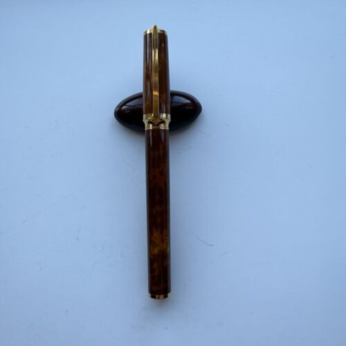 S.T. Dupont Montparnasse XL Tortoiseshell Lacquer Fountain Pen