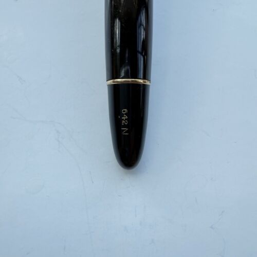 Montblanc 642N Fountain Pen Stainless Steel, 1950s, Excellent Condition