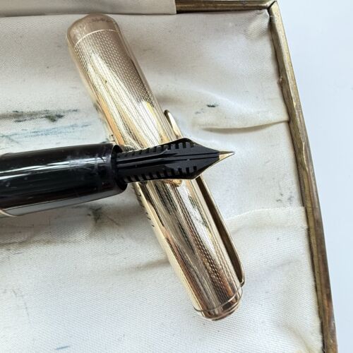 Montblanc 744 Fountain Pen + Pencil By Set- Excellent Cond.