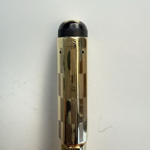 Montblanc No. 00 “Baby” Safety Pen, 14K Solid Gold Overlay