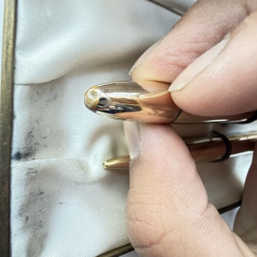 Montblanc 744 Fountain Pen + Pencil By Set- Excellent Cond.