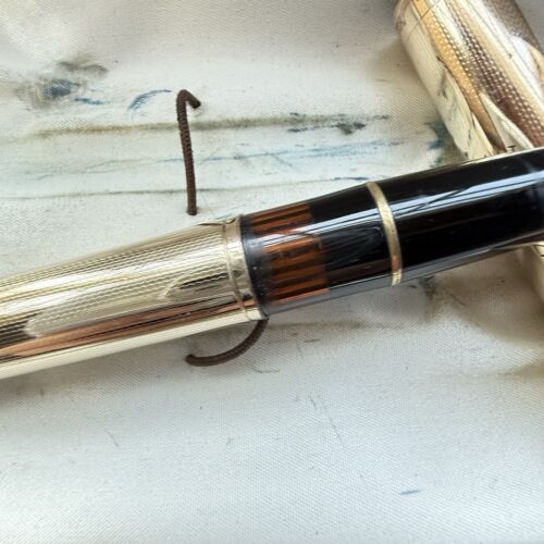 Montblanc 744 Fountain Pen + Pencil By Set- Excellent Cond.