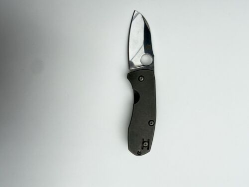 Spyderco Knives Techno 2 Titanium CTS-XHP Stainless Pocket Knife