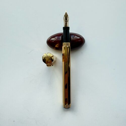 Montegrappa Reminiscence 925 Vermeil Fountain Pen - RARE!
