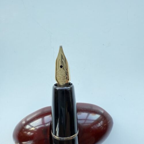 Montblanc 642N Fountain Pen Stainless Steel, 1950s, Excellent Condition