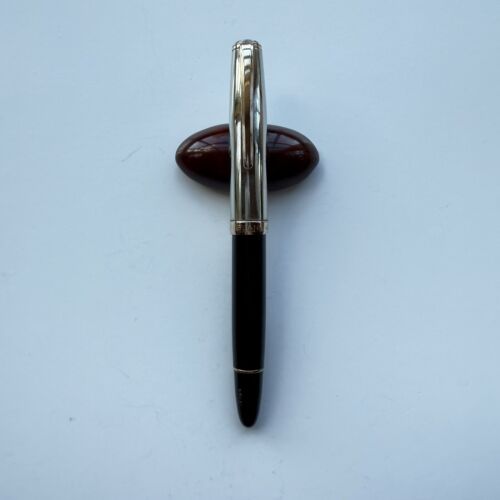 Montblanc 642N Fountain Pen Stainless Steel, 1950s, Excellent Condition