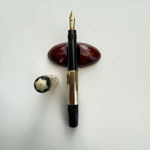 Montblanc No. 00 “Baby” Safety Pen, 14K Solid Gold Overlay