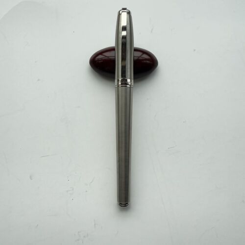 S.T Dupont Fidelio Fountain Pen Brushed Metal