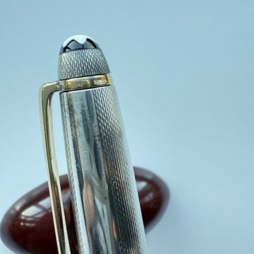 MONTBLANC Meisterstuck Solitaire Barley Sterling Silver 164 Ballpoint Pen