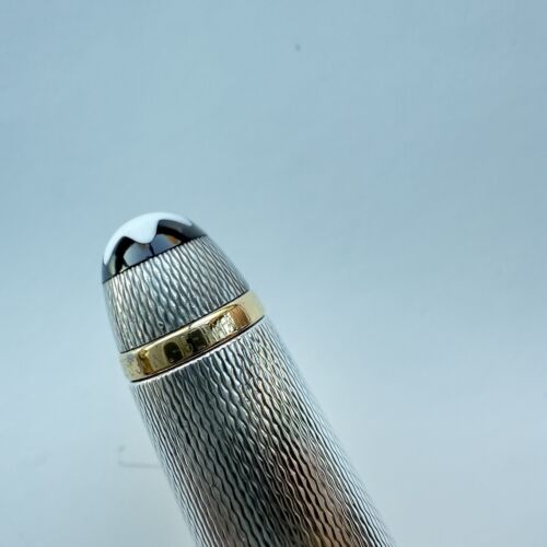 MONTBLANC Meisterstuck Solitaire Barley Sterling Silver 164 Ballpoint Pen