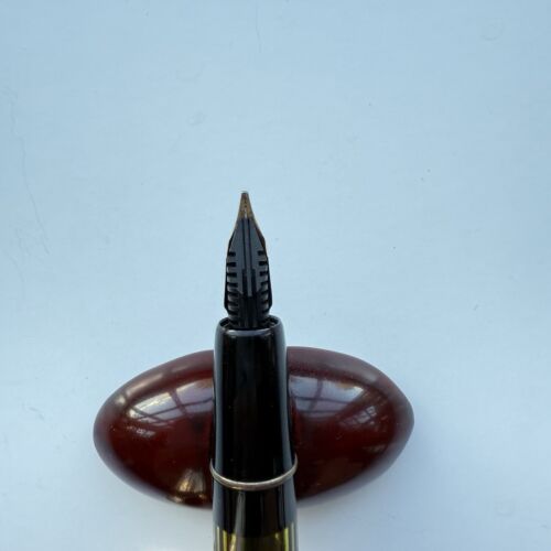 Montblanc 744N Fountain Pen, 1950s, Near Mint, Double Broad Nib