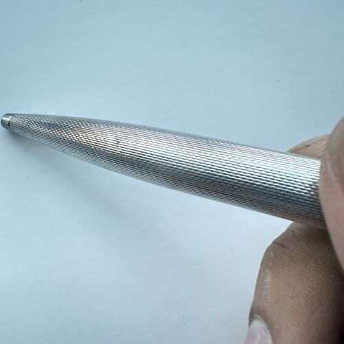 MONTBLANC Meisterstuck Solitaire Barley Sterling Silver 164 Ballpoint Pen