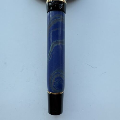 Parker Duofold International “Swirl” Ebonite, 18K M Nib
