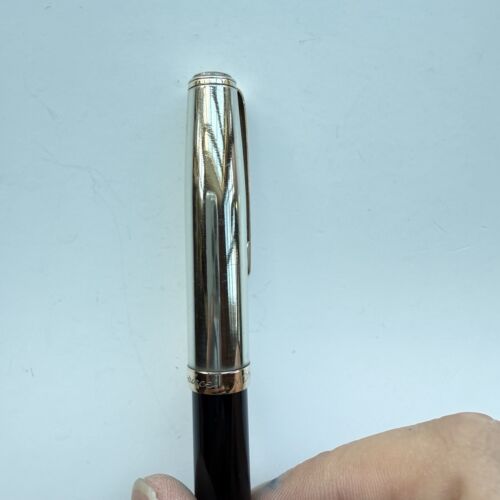 Montblanc 642N Fountain Pen Stainless Steel, 1950s, Excellent Condition