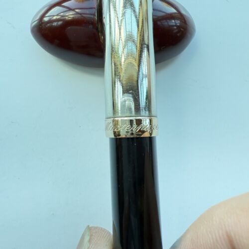 Montblanc 642N Fountain Pen Stainless Steel, 1950s, Excellent Condition